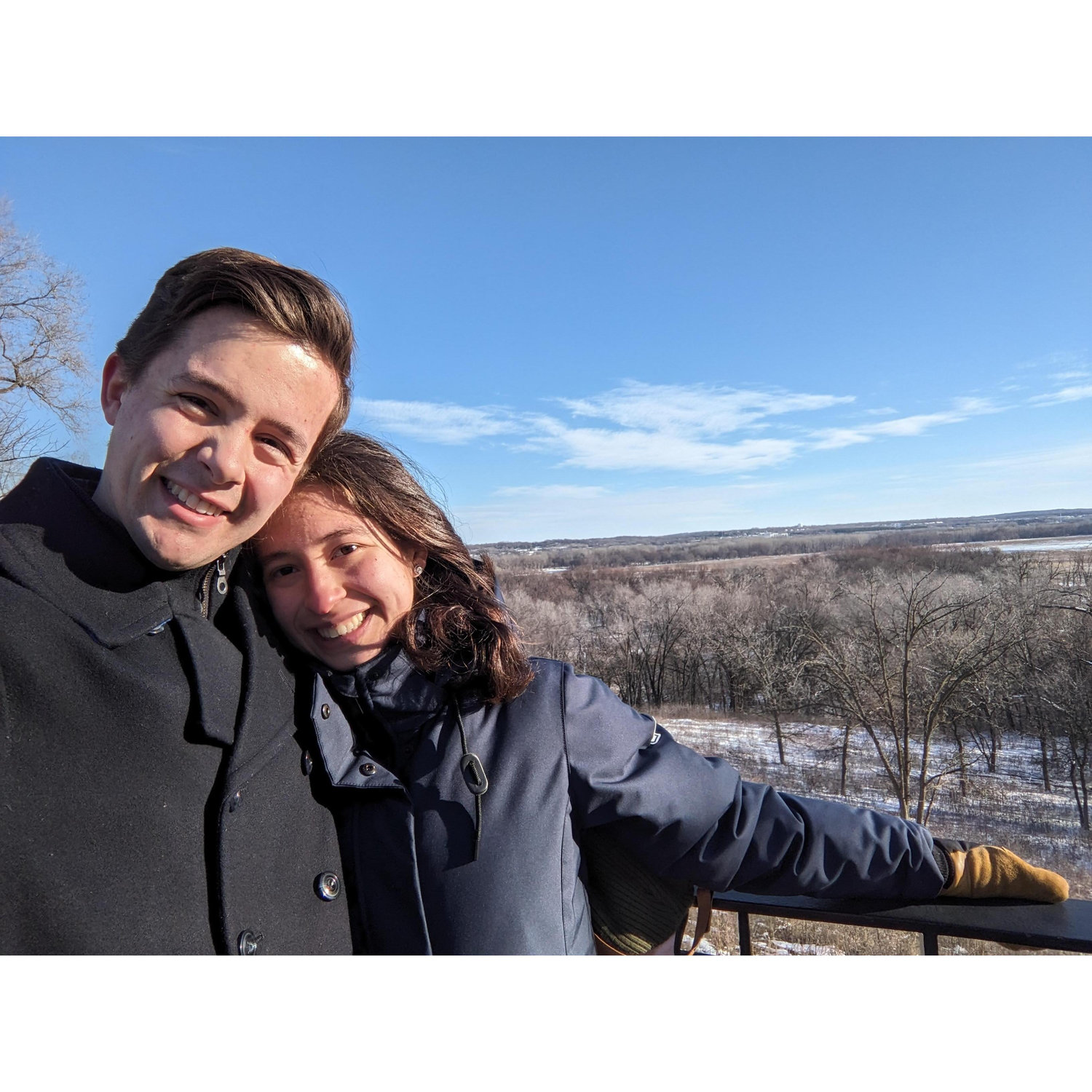 Absolutely frigid wildlife refuge hike
