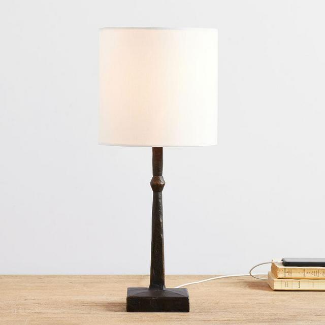 Porter Metal USB Table Lamp, Small, Bronze