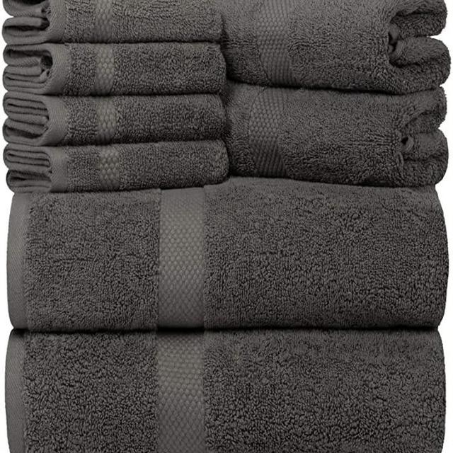 Grey Bath Towel Set
