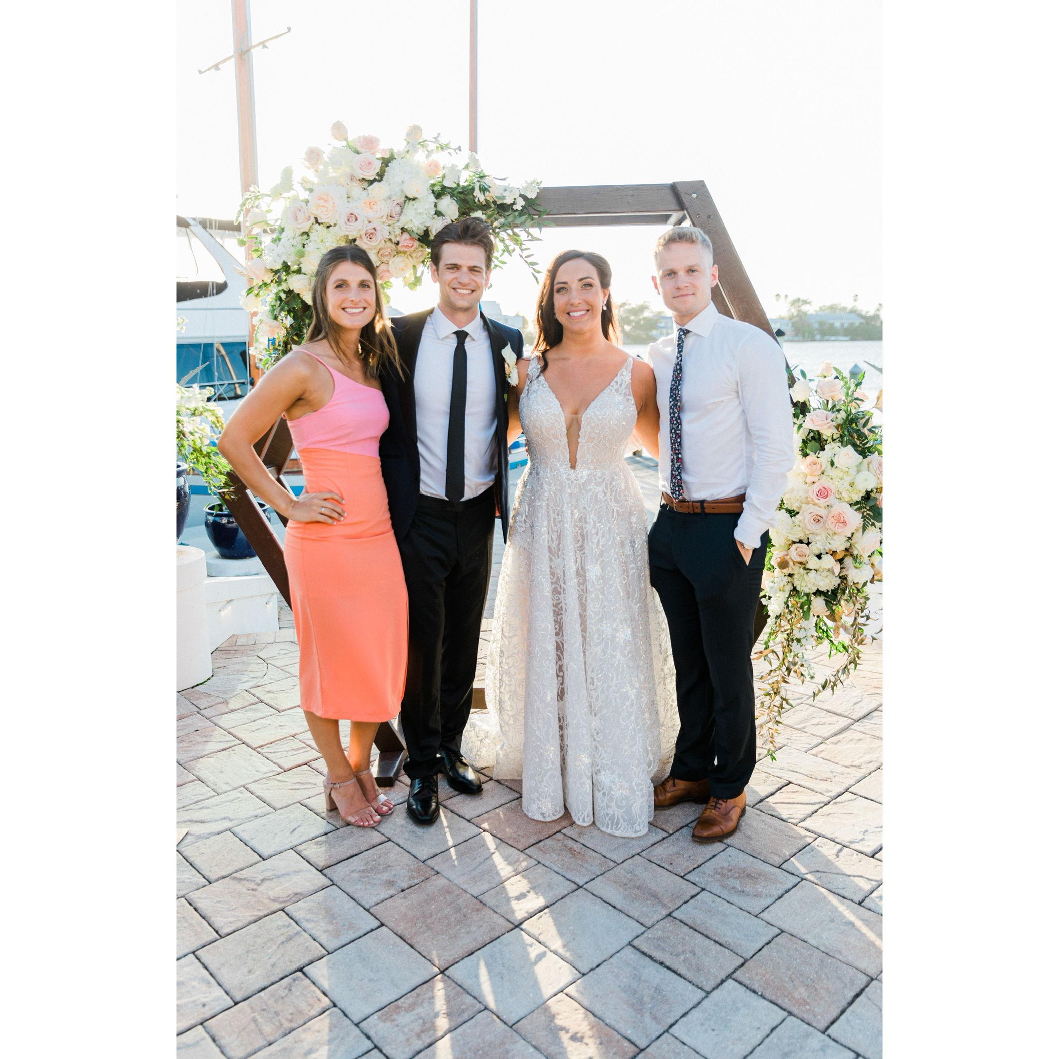 Andrew and Casey's wedding in Florida (2021)