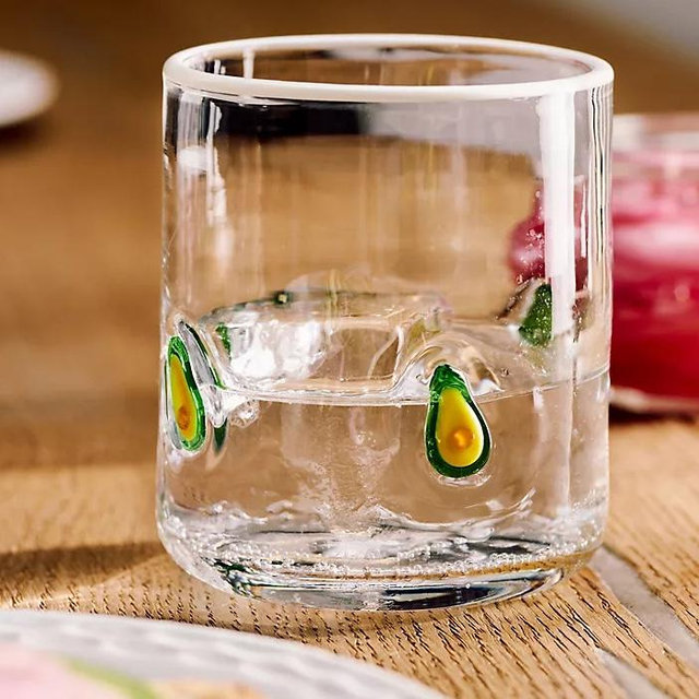 Icon Juice Glass avocado