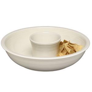 2-Piece Chip and Dip Set 12 7/8 Inch in Linen