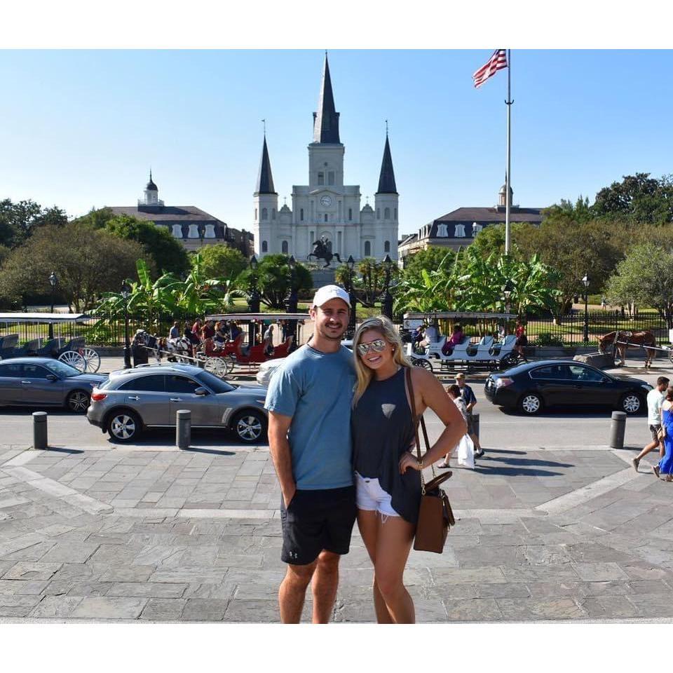 His first time in New Orleans aka my second home!