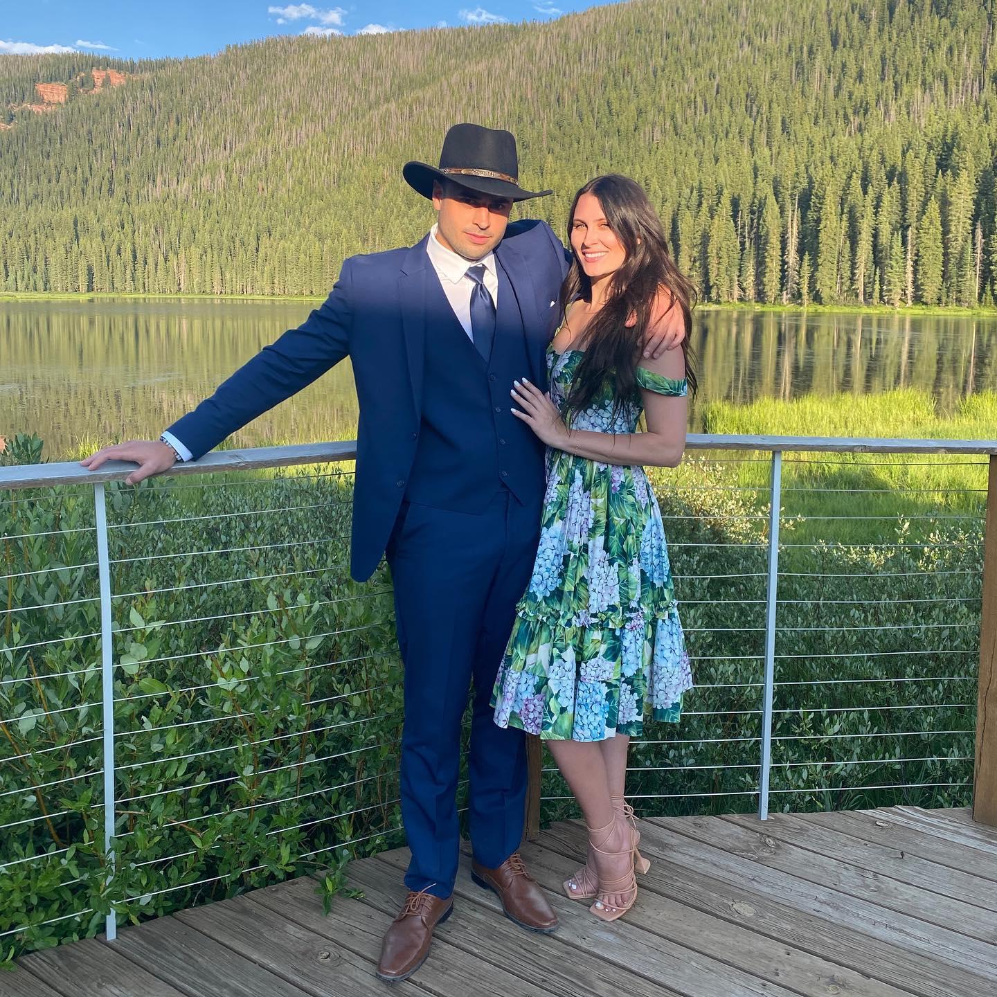 Celebrating our dear friends (Nate and Andrea) at their wedding in Vail!