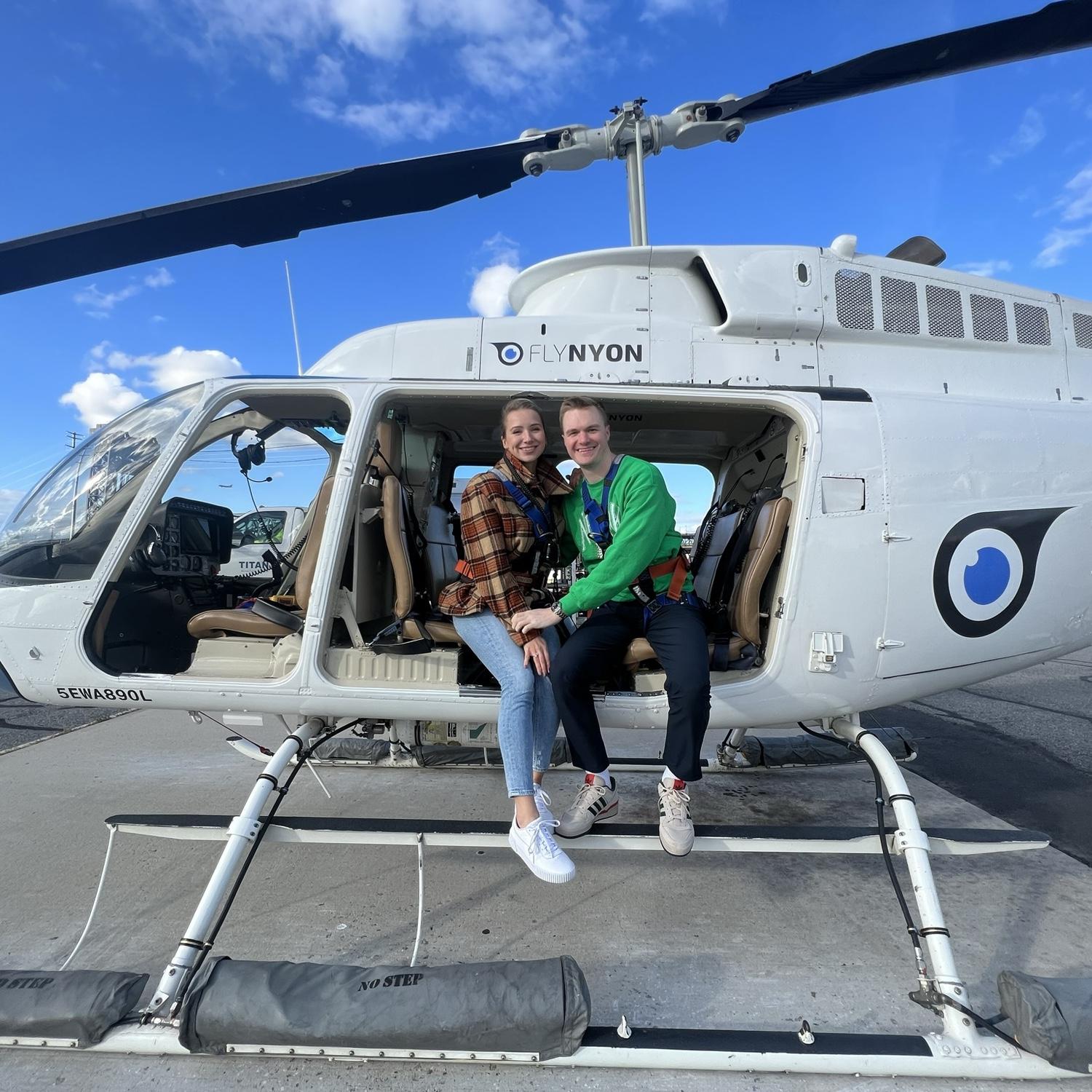 Experiencing Manhattan like never before—from a doorless helicopter