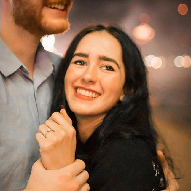 I was so happy when he proposed. He is such a sweet guy.