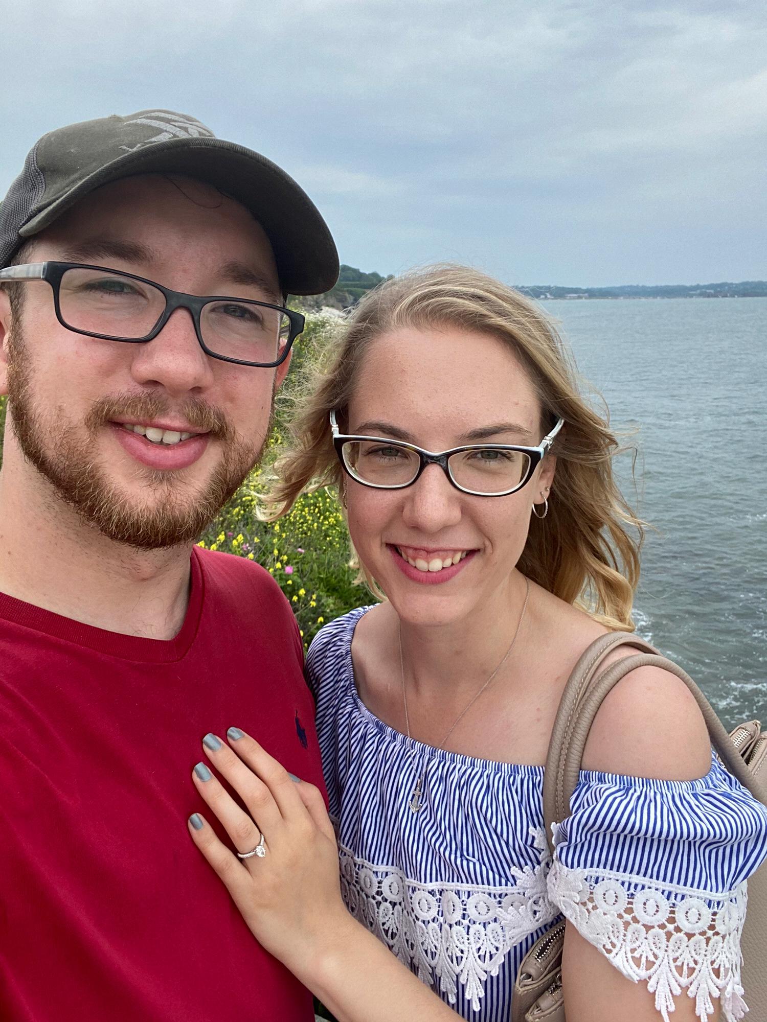 Right after we got engaged!
June 2020