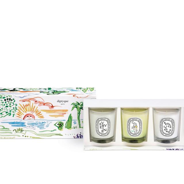 Diptyque Set of 3 Small Scented Candles