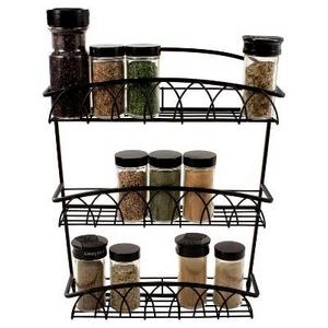 Spectrum Diversified - Spectrum Twist WM Spice Rack - Black
