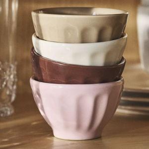 The Latte Stoneware Mini Bowl, Set of 4: Amelie Edition