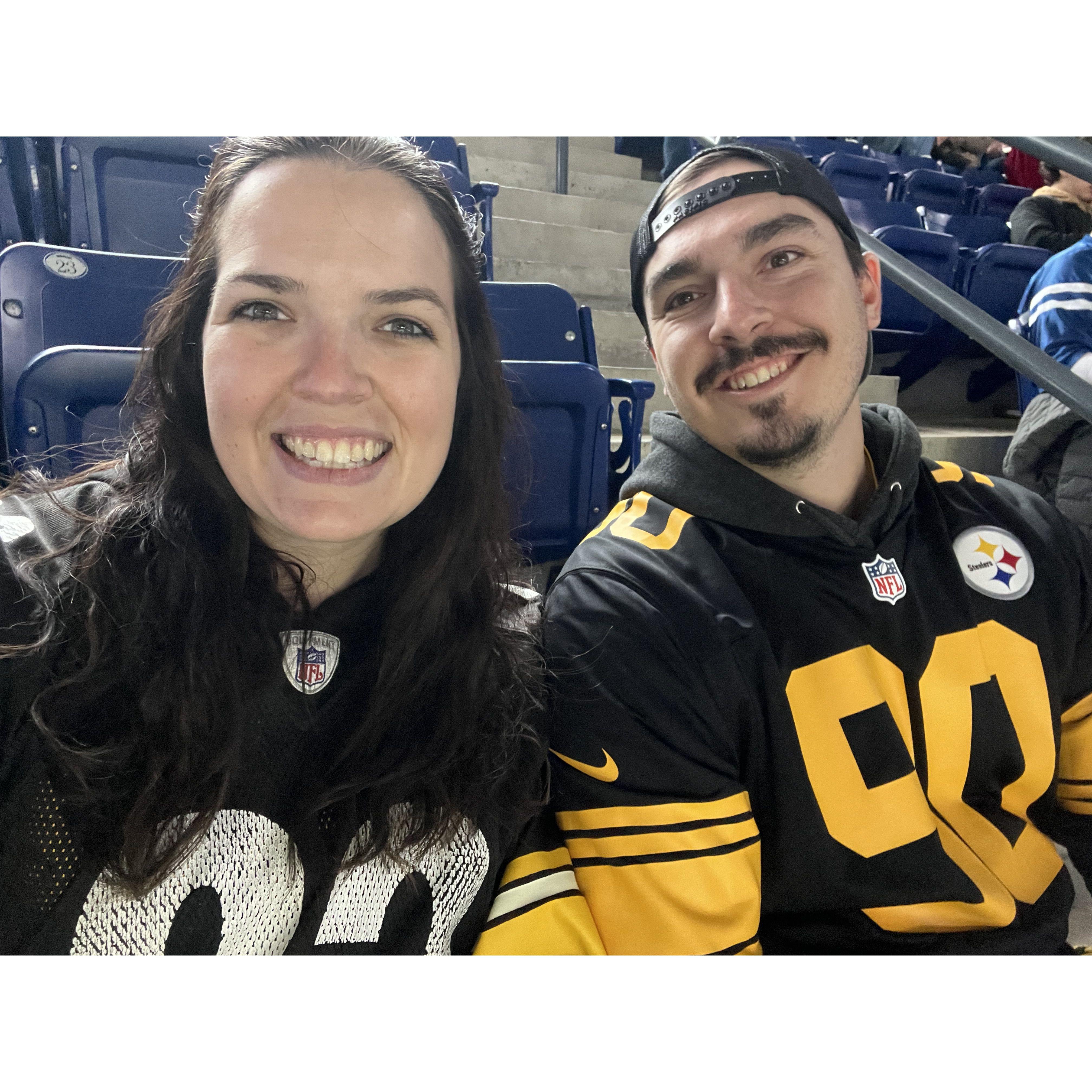 Bleed Black and Gold! Go Steelers!