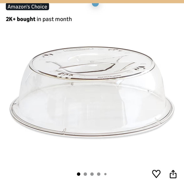 Nordic Ware Deluxe Plate Cover, 10"