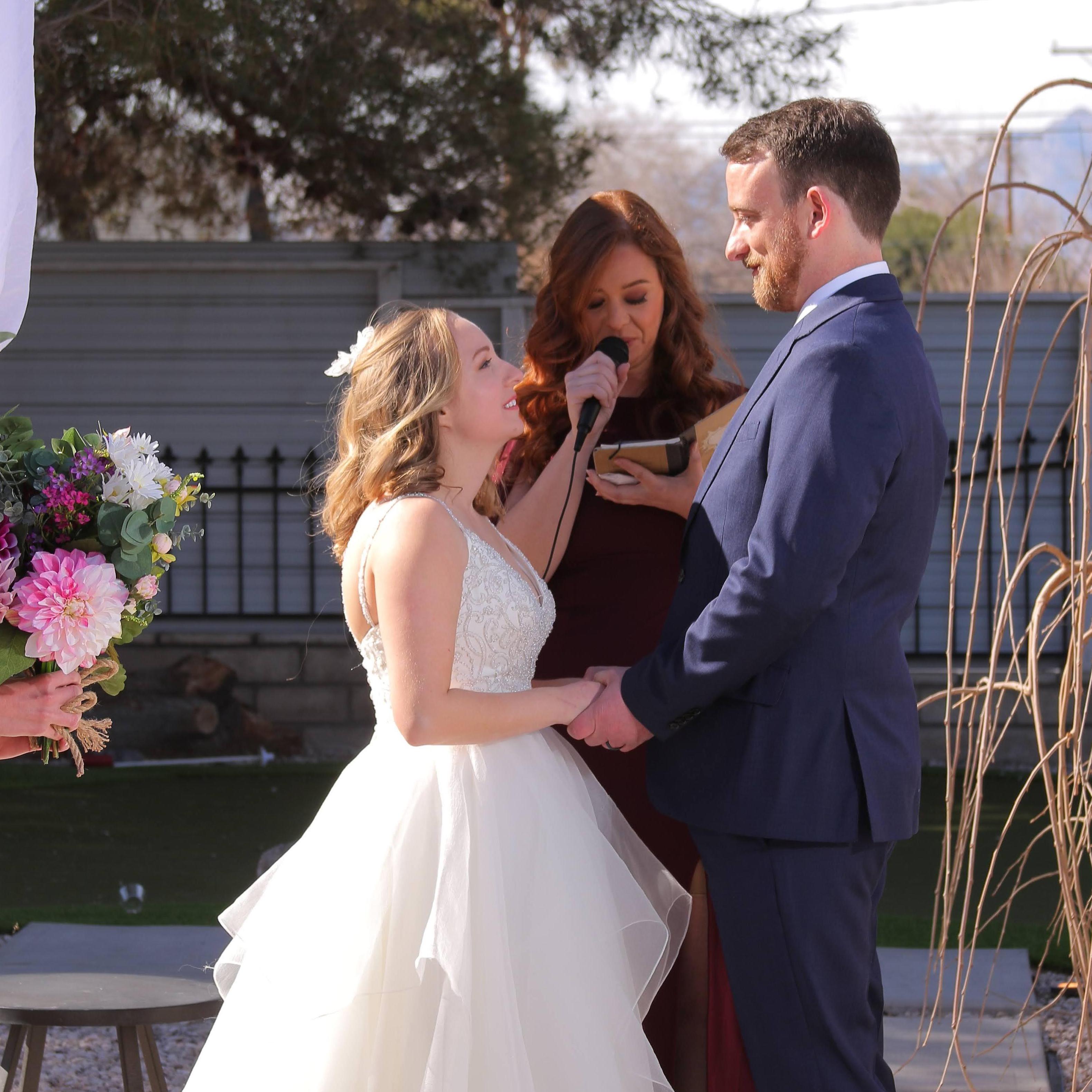 Exchanging vows