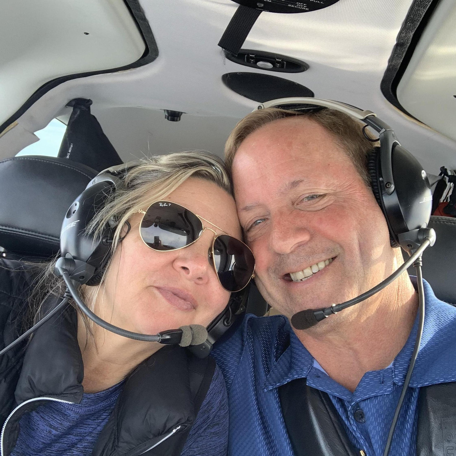 Flying between Virginia and Newport