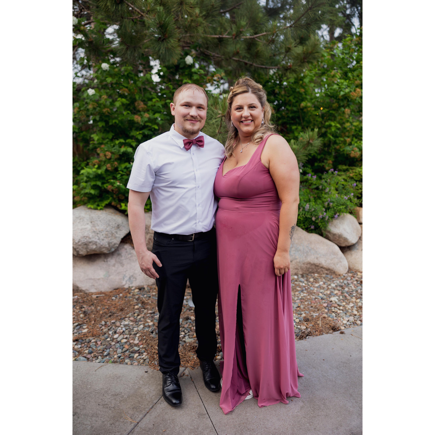 Attending Sam's sisters wedding