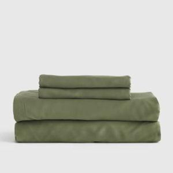 Bamboo Sheet Set in Olive