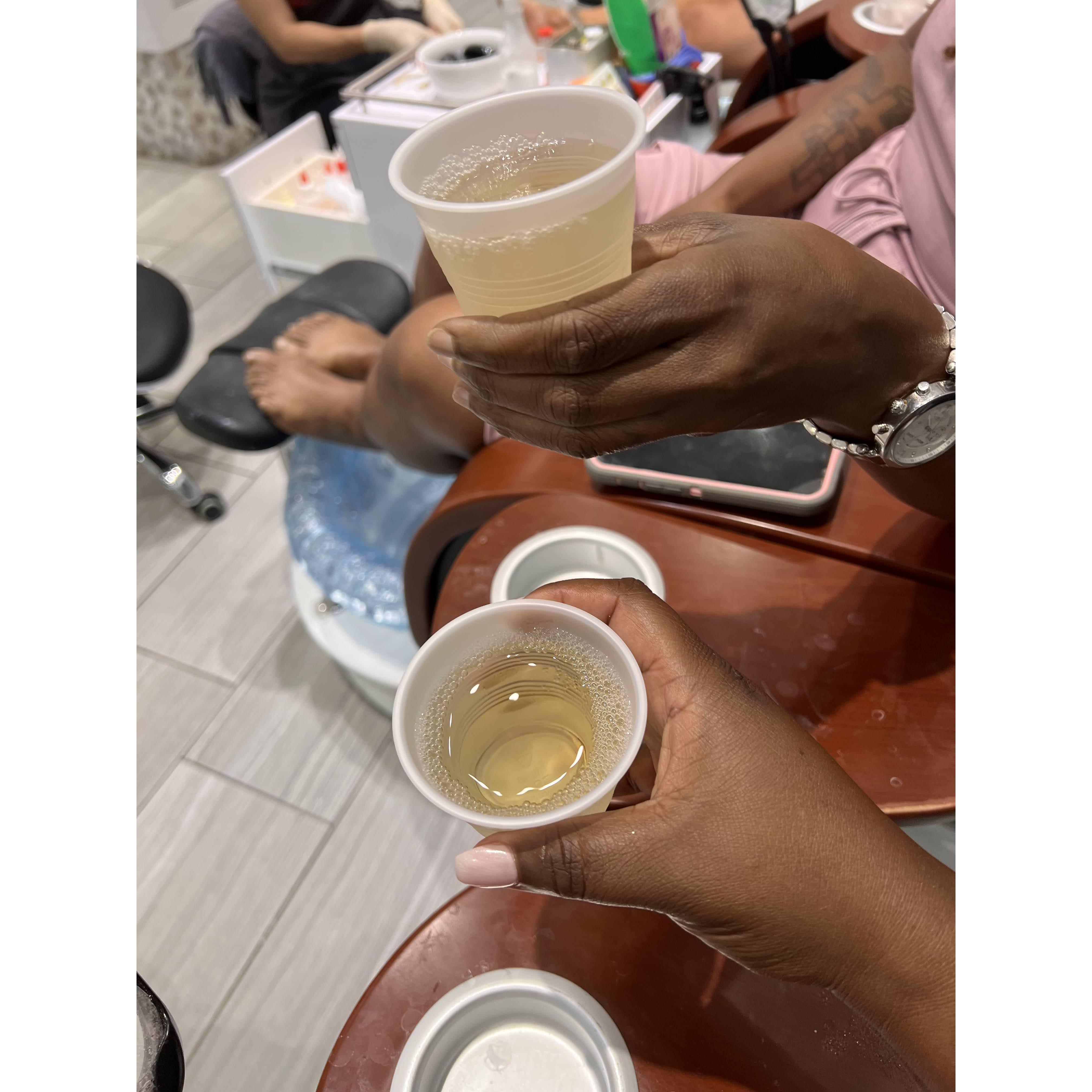 A pamper me outing with Z