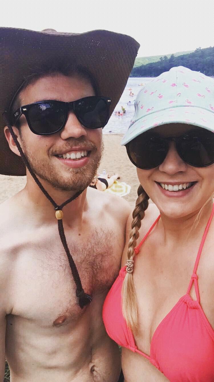 Swimming at Devil’s Lake