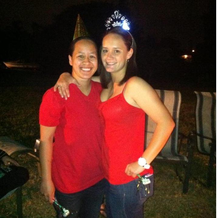 One of many New Years rung in together.