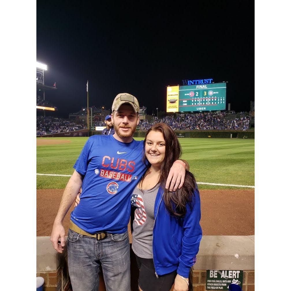 1st Cubs game together