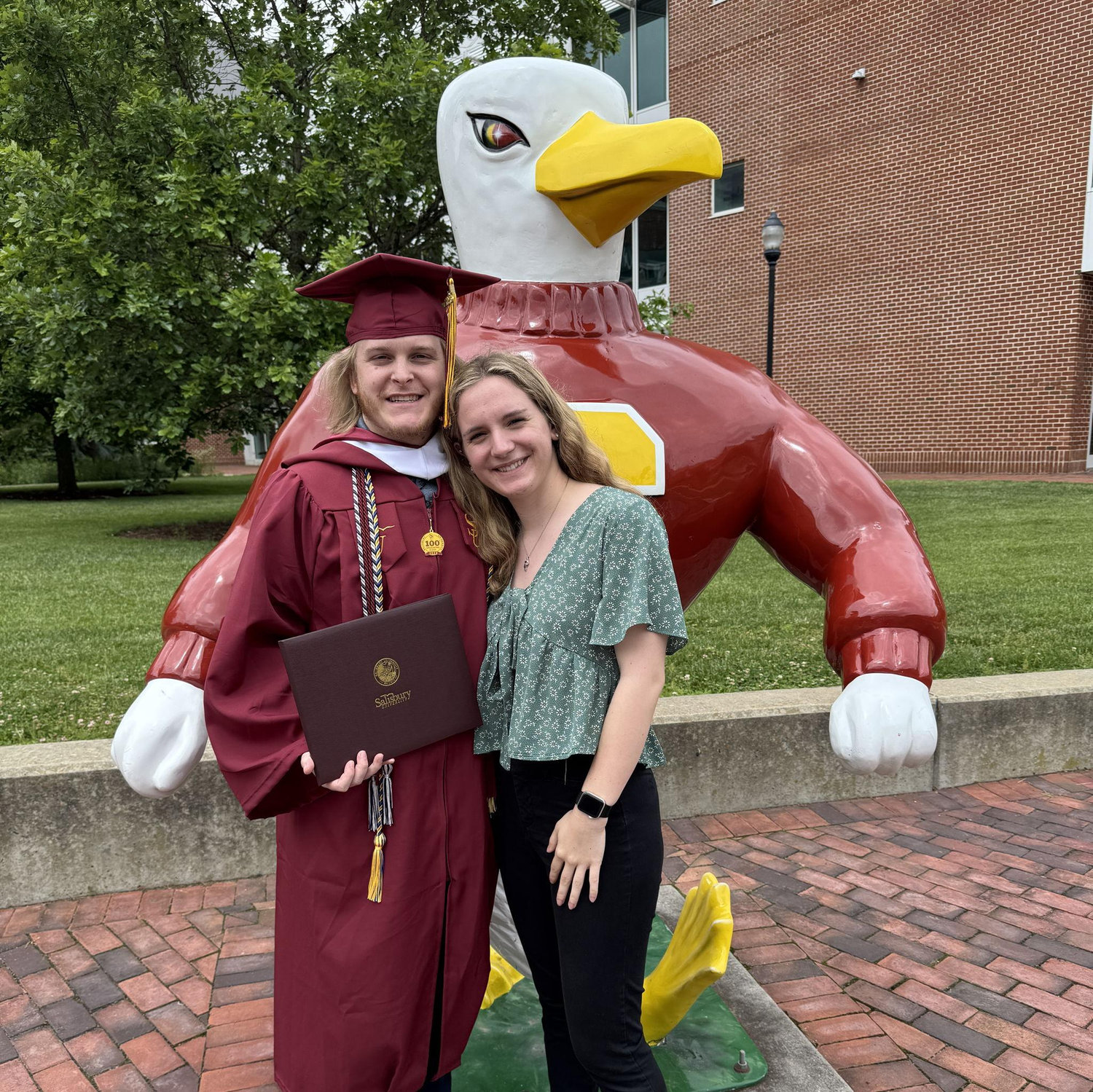 Coale's graduation at Salisbury University!