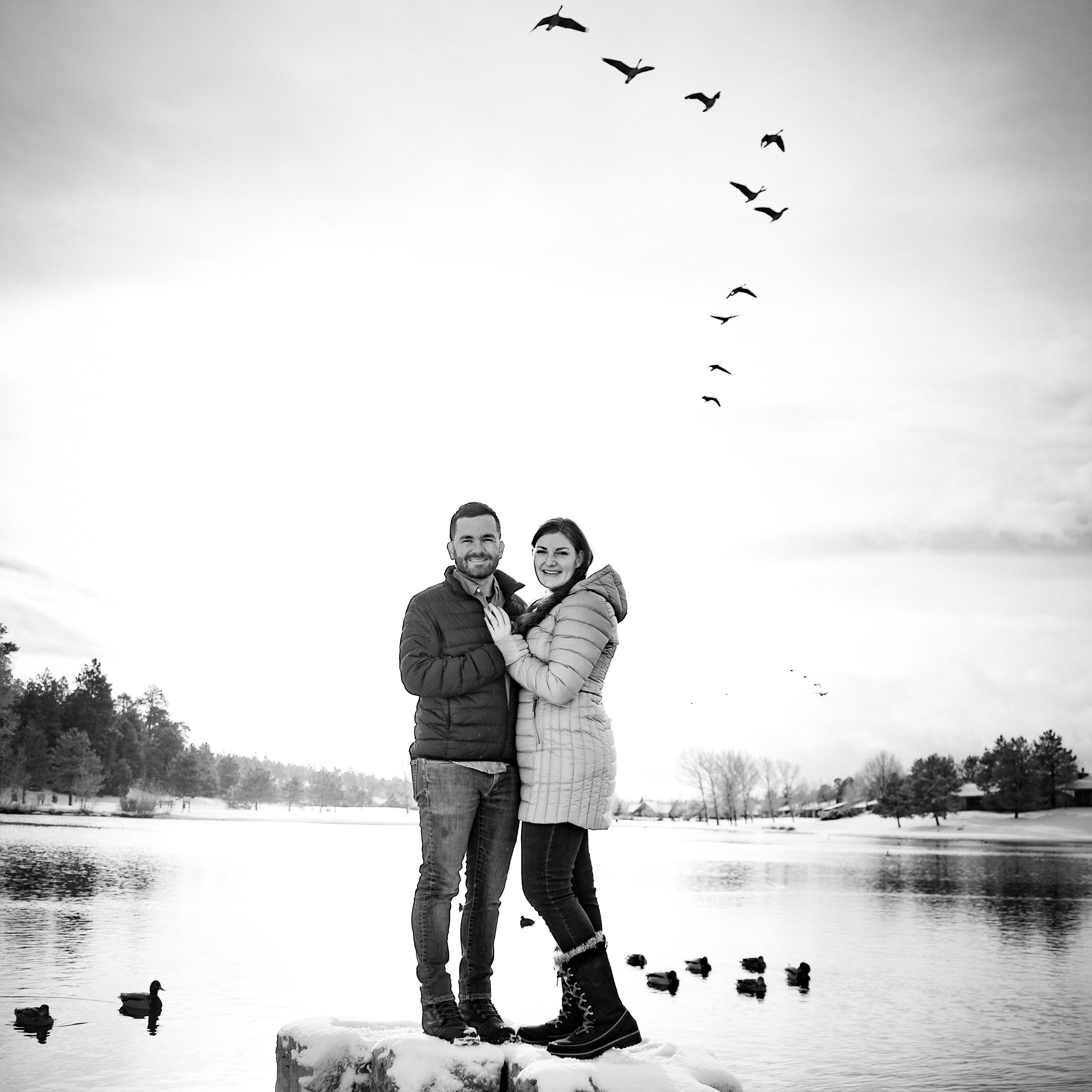 We had a blast taking winter photos up in Flagstaff, where we typically call home in the Summer months