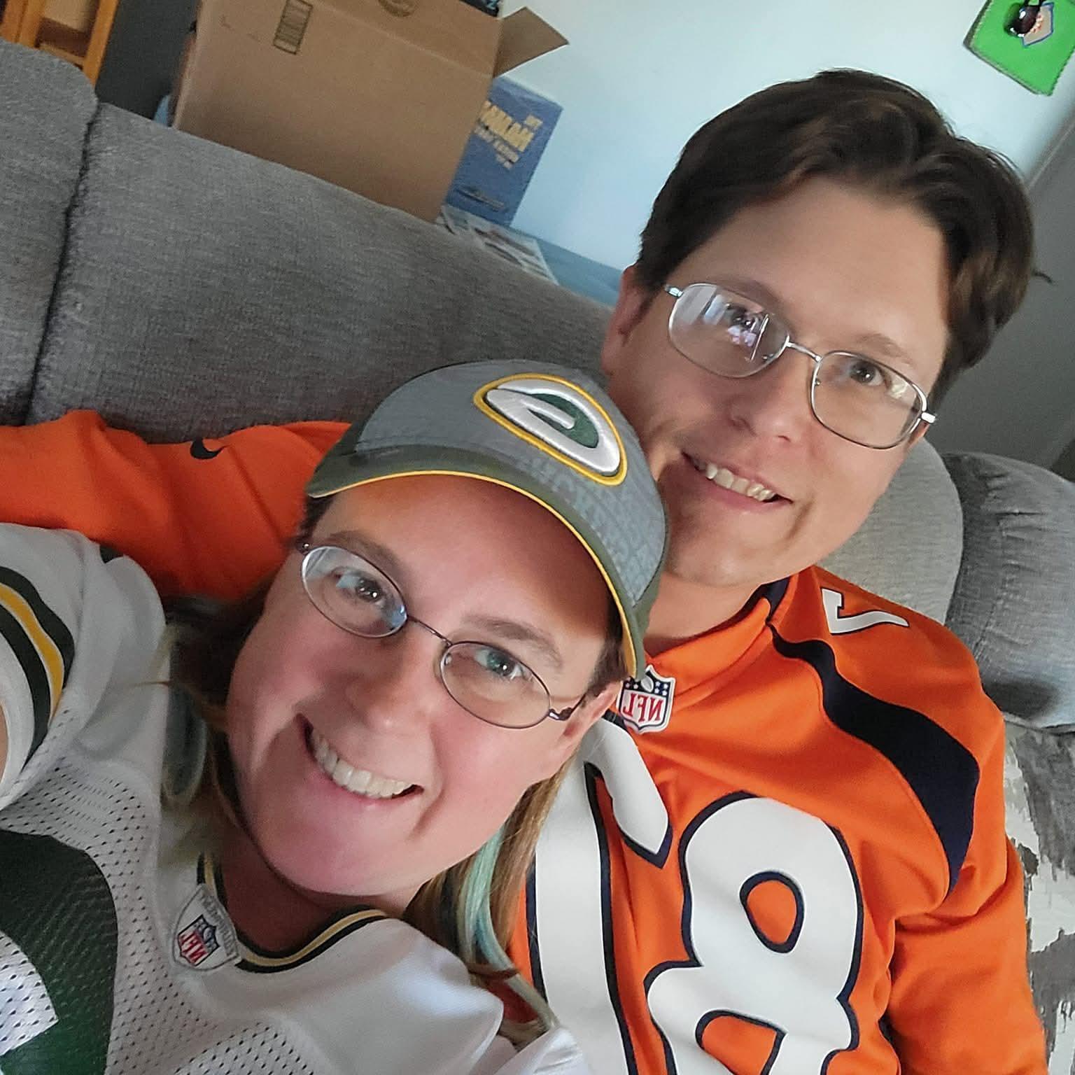 Football! Soon after moving in together, (September 2022) we realized we would fight during Football Sundays whenever the Vikings & Packers play.