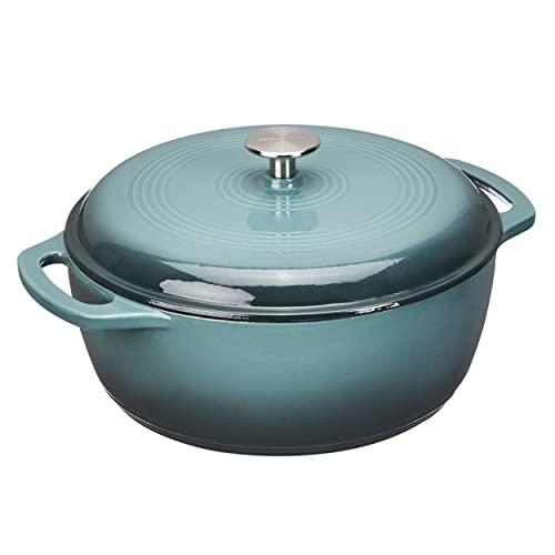 imarku  5-Quart Enameled Cast Iron Dutch Oven Pot with Lid