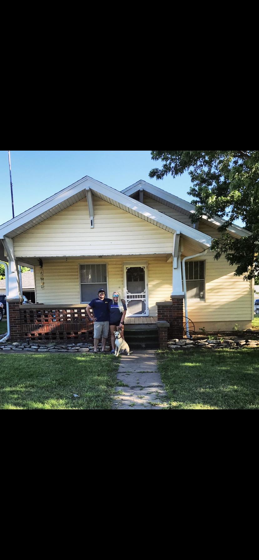 The day we moved into our first home