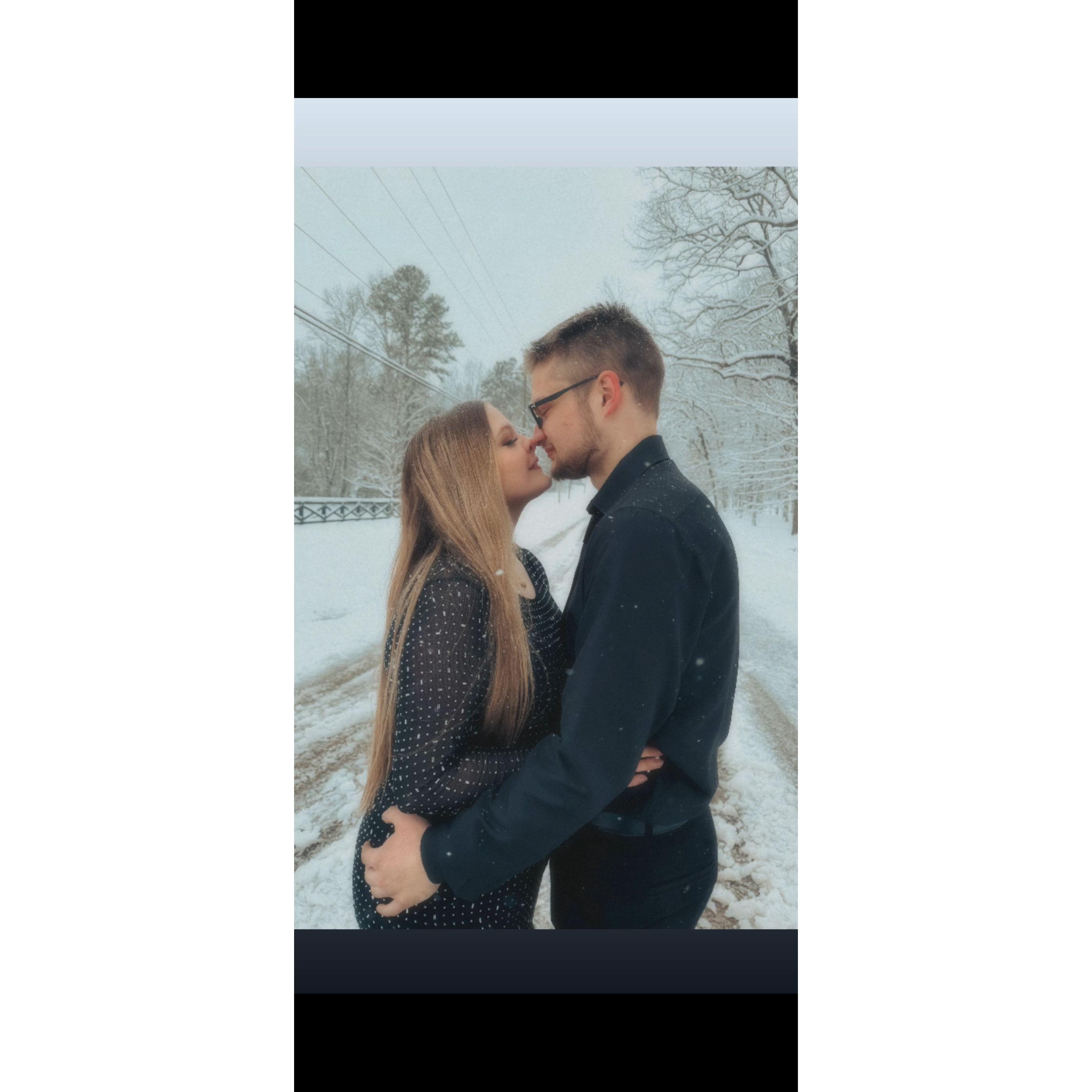 Our first snow day!