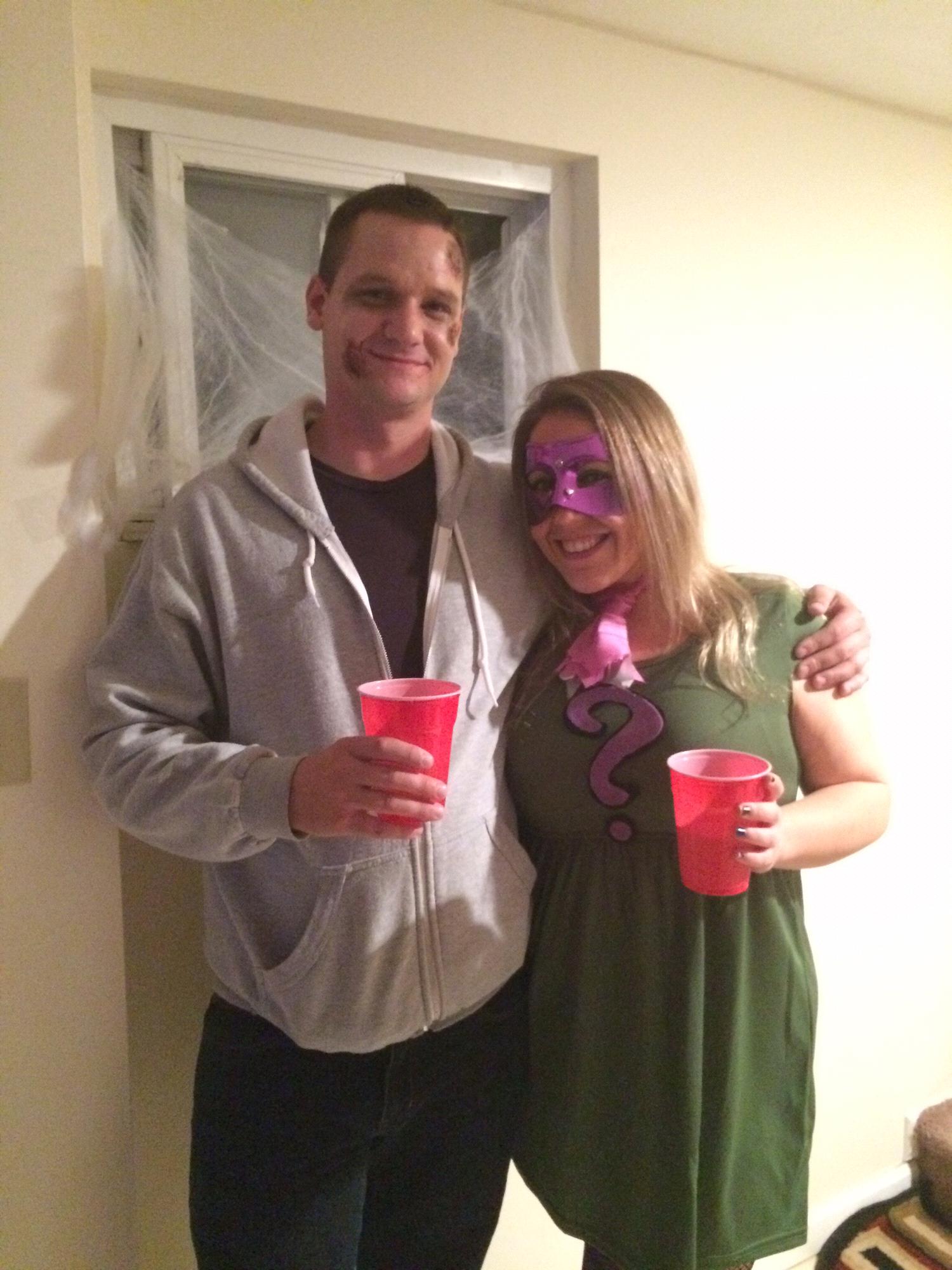 Our first photo. Halloween 2014