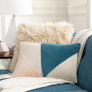 Moza Lumbar Down Throw Pillow
