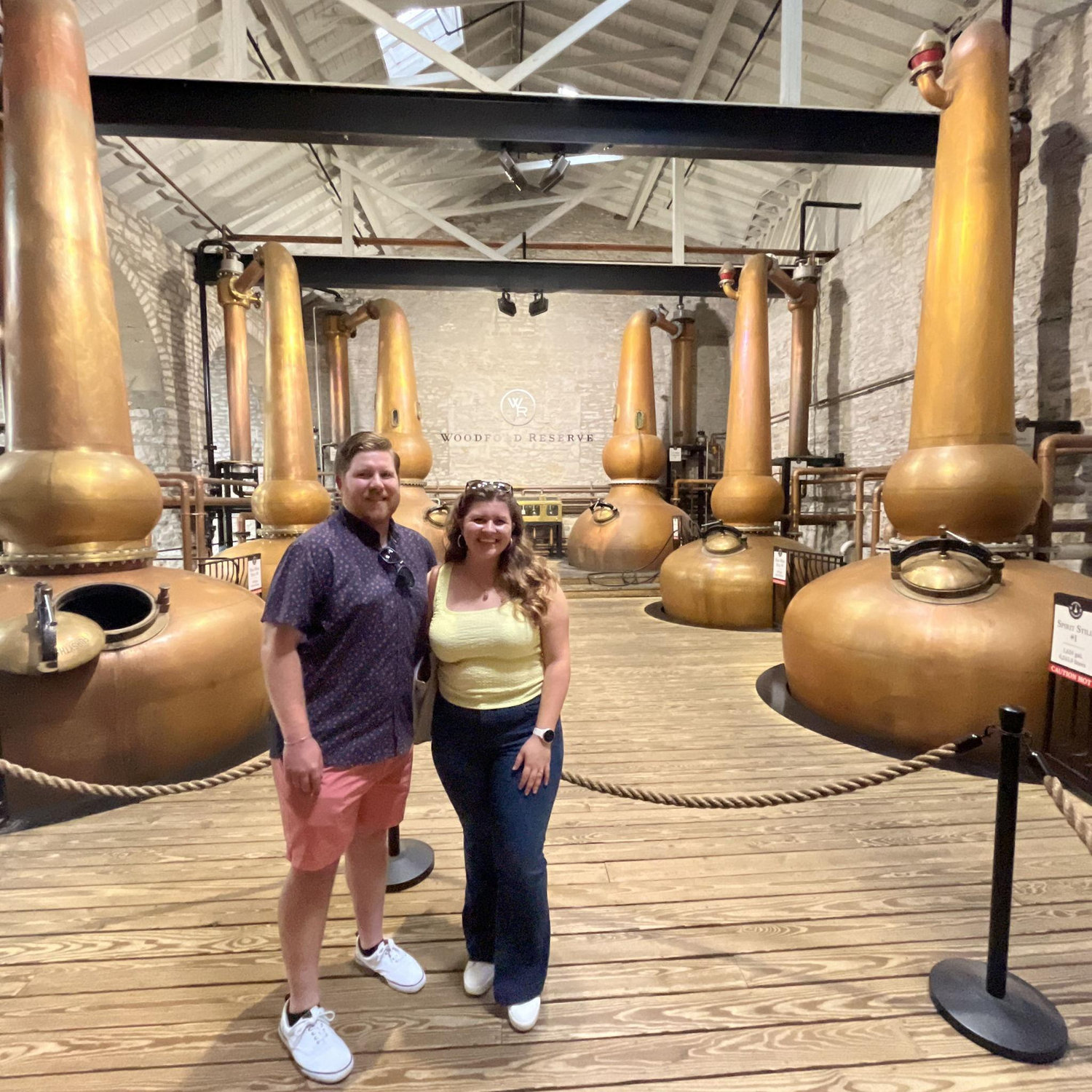 Woodford Reserve, one of many stops we made on the Bourbon Trail