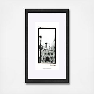A Venitian Stroll V Framed Wall Art