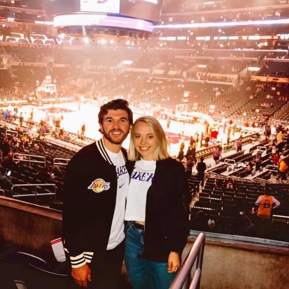 Los Angeles Trip to watch lakers for our 3 year anniversary in 2019