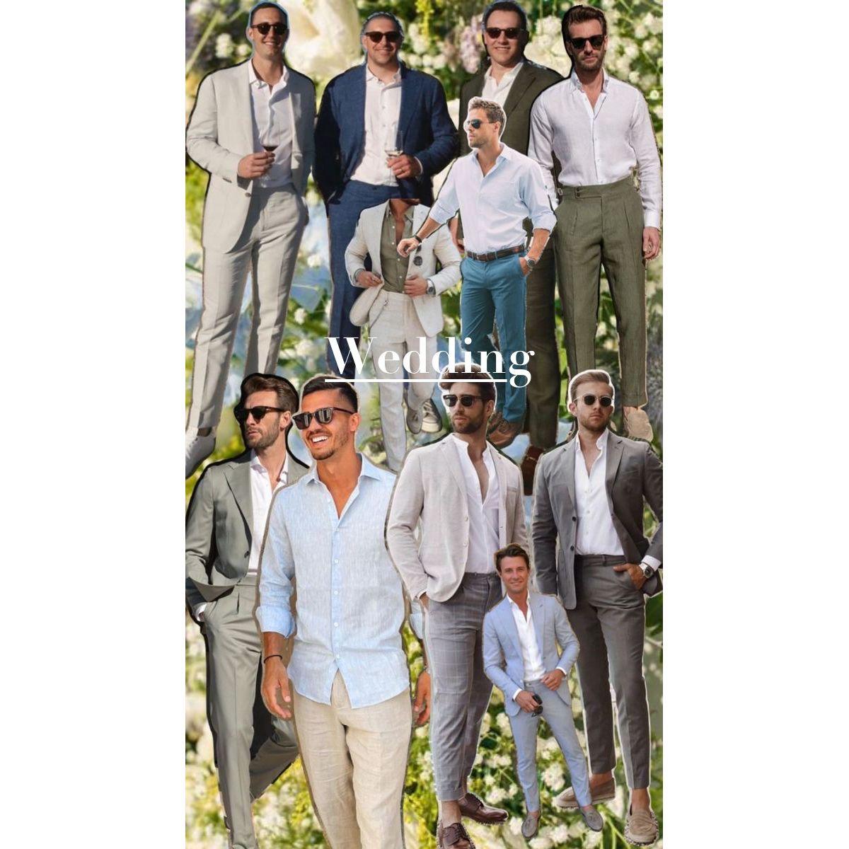 Wedding attire ideas! (sunglasses not required lmao)