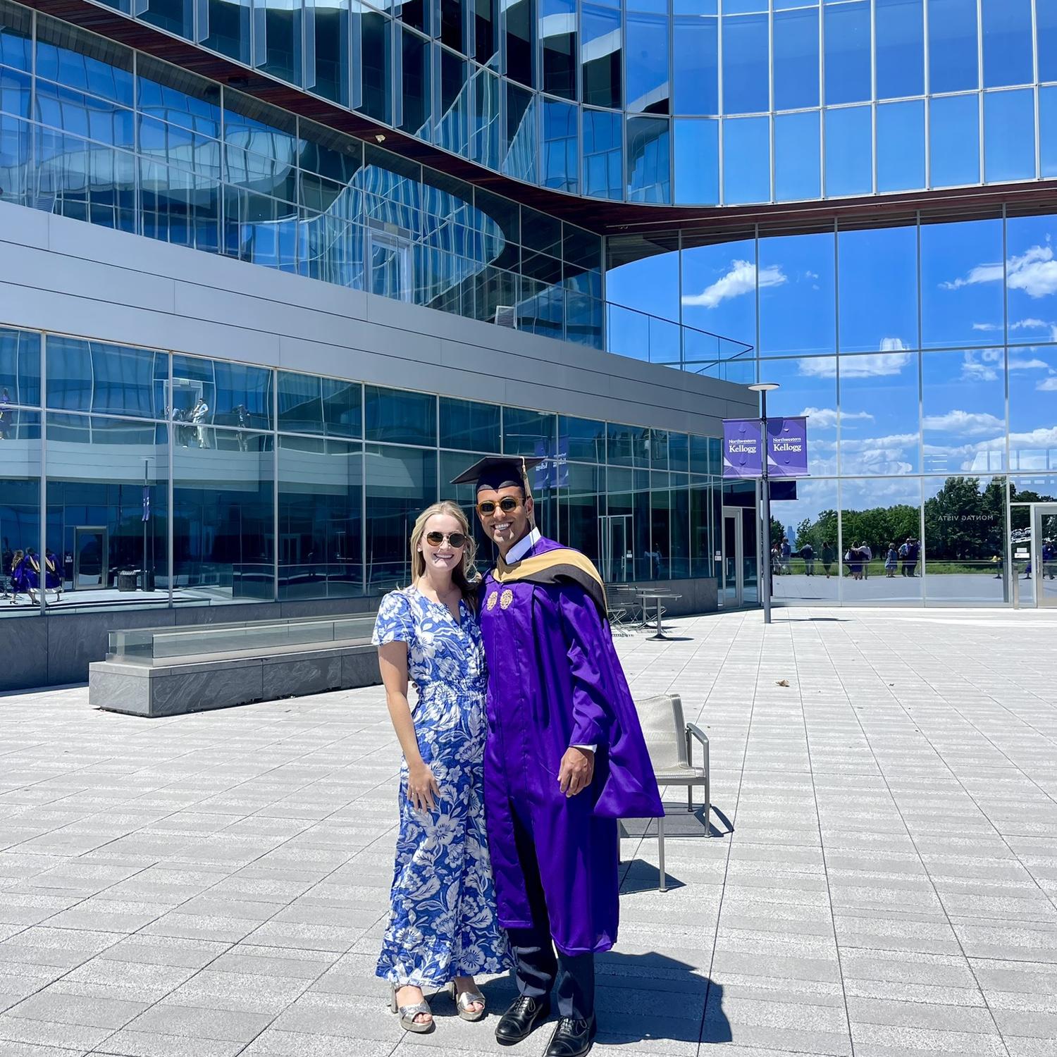 Northwestern MBA Graduation