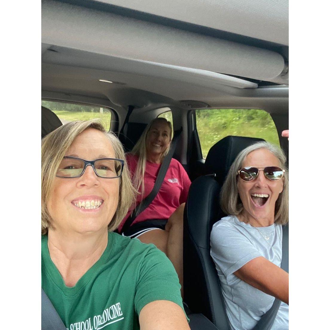 These 3 are how Matt and Anne first met--thank you Liz for drinking wine and not doing well at corn hole!