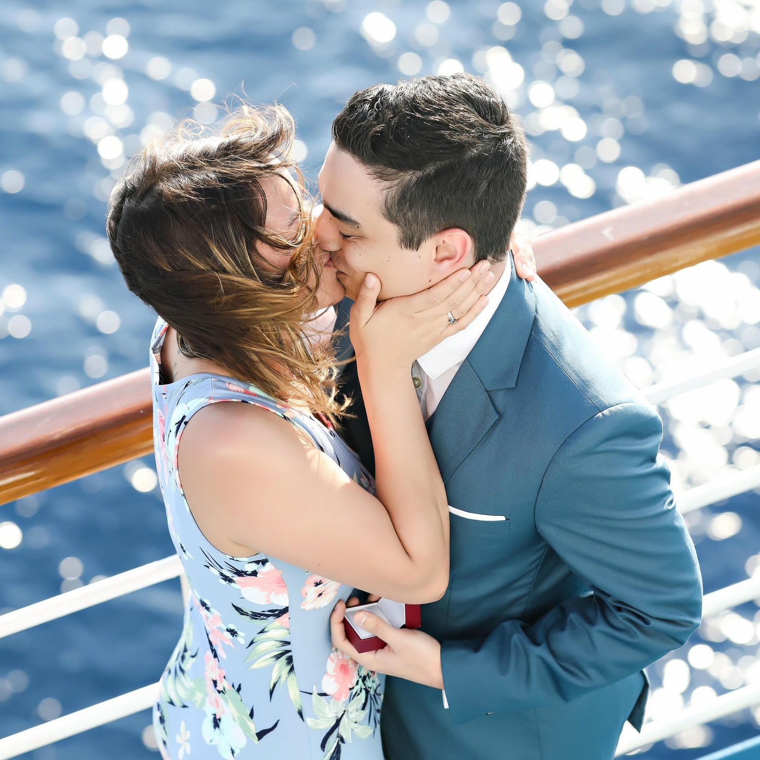 She said YES!