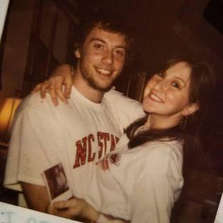 The night we started dating! Taken by Sarah!