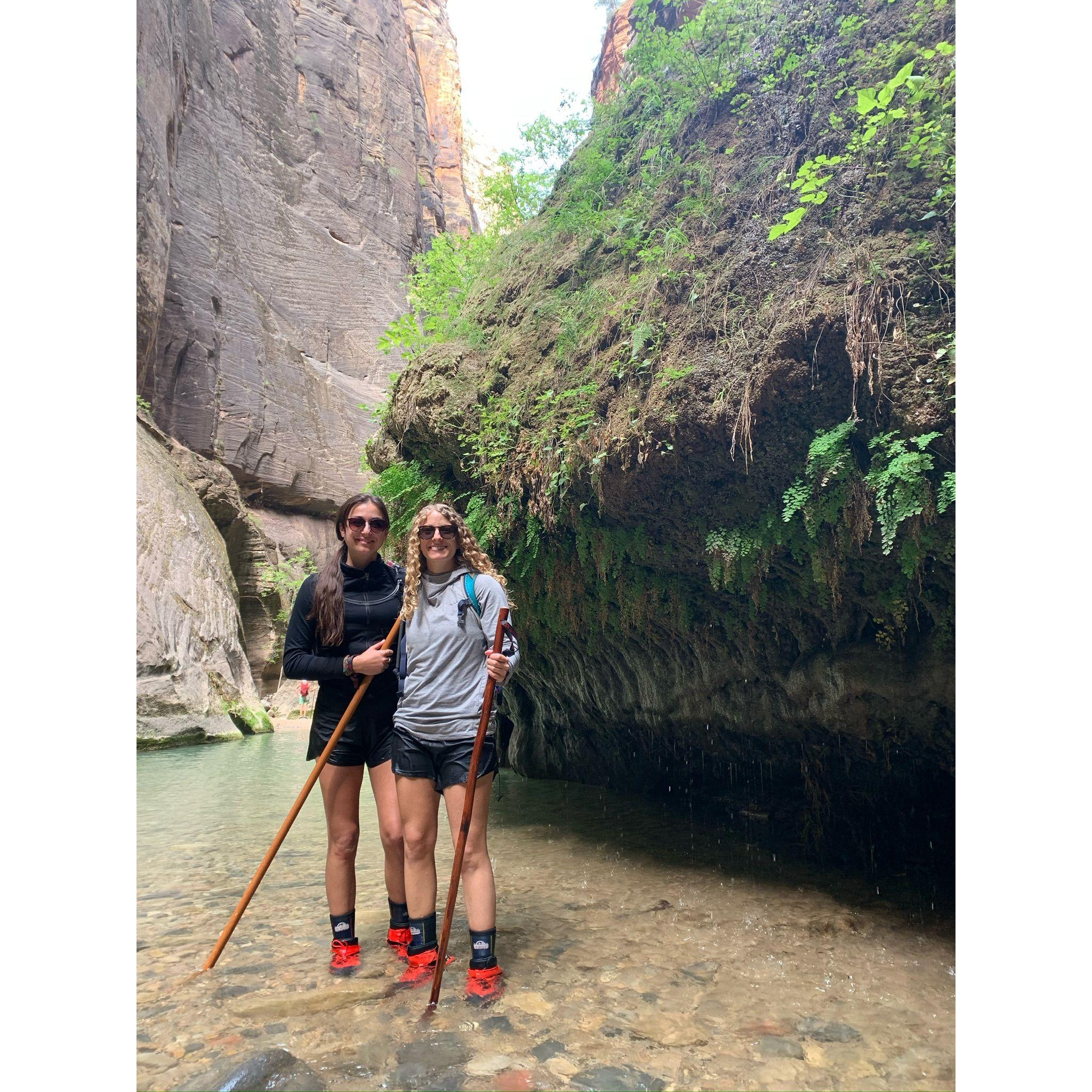 The Narrows, Zion National Park, Utah - 2021