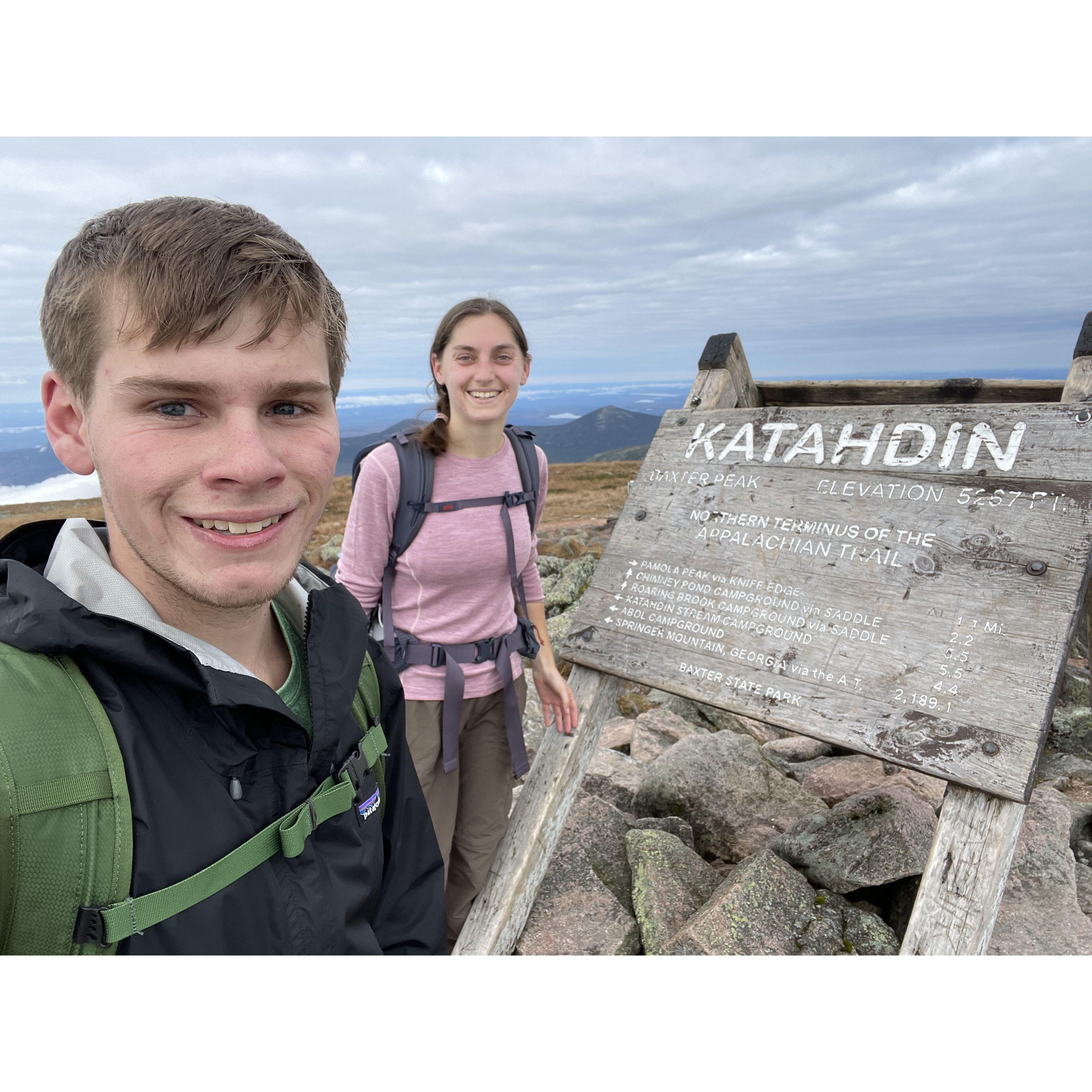 Gorgeous hike up Mt Katahdin