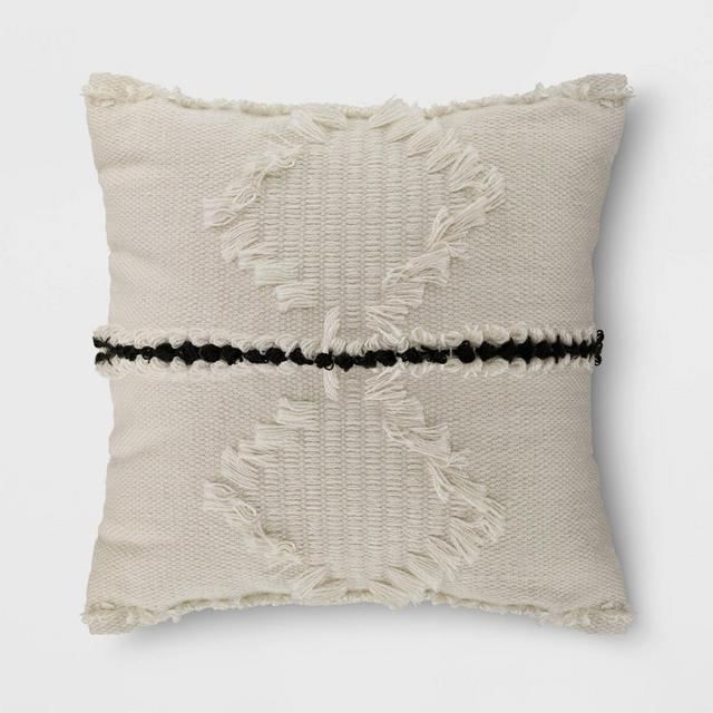Woven Throw Pillow Cream - Project 62™