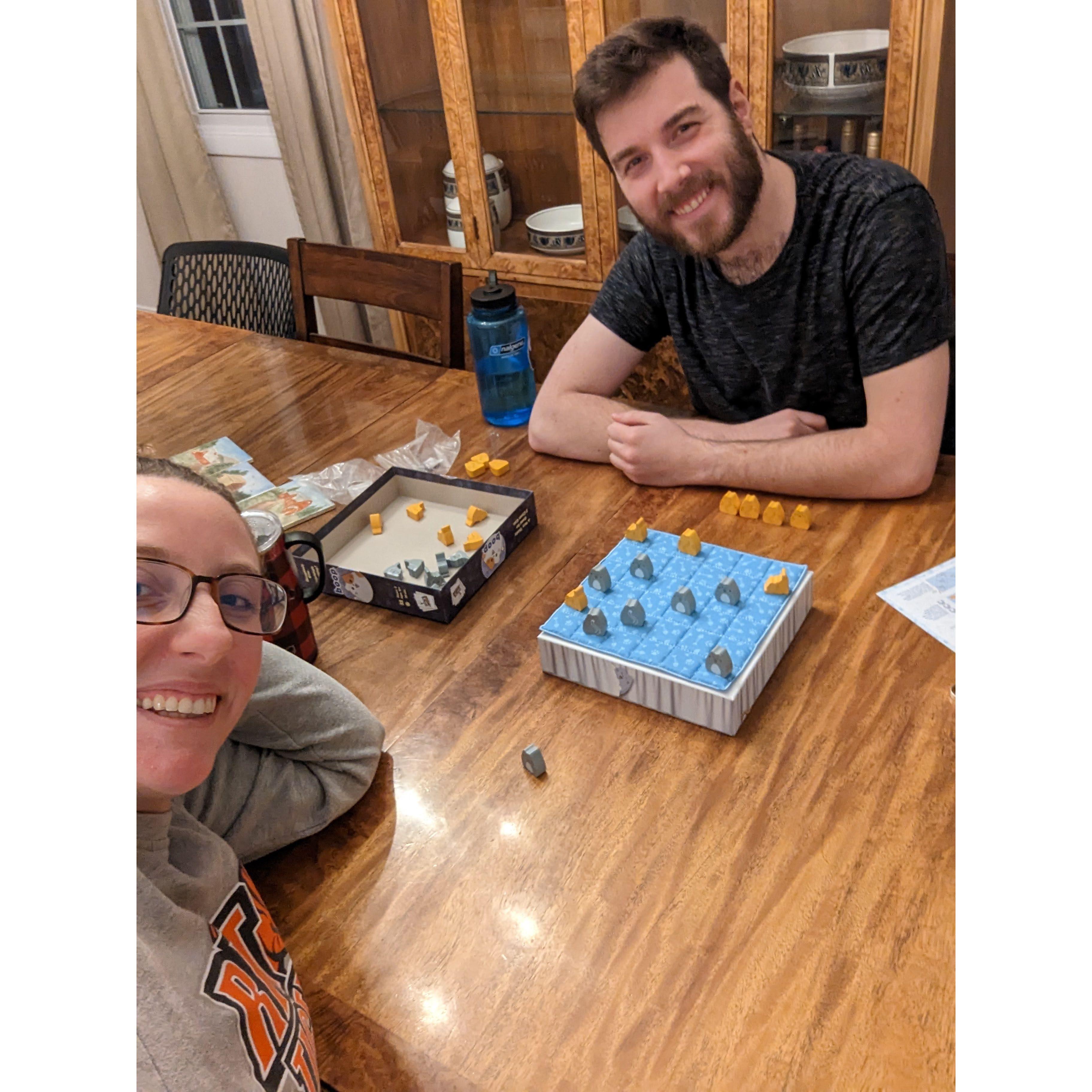 Exploring new games together