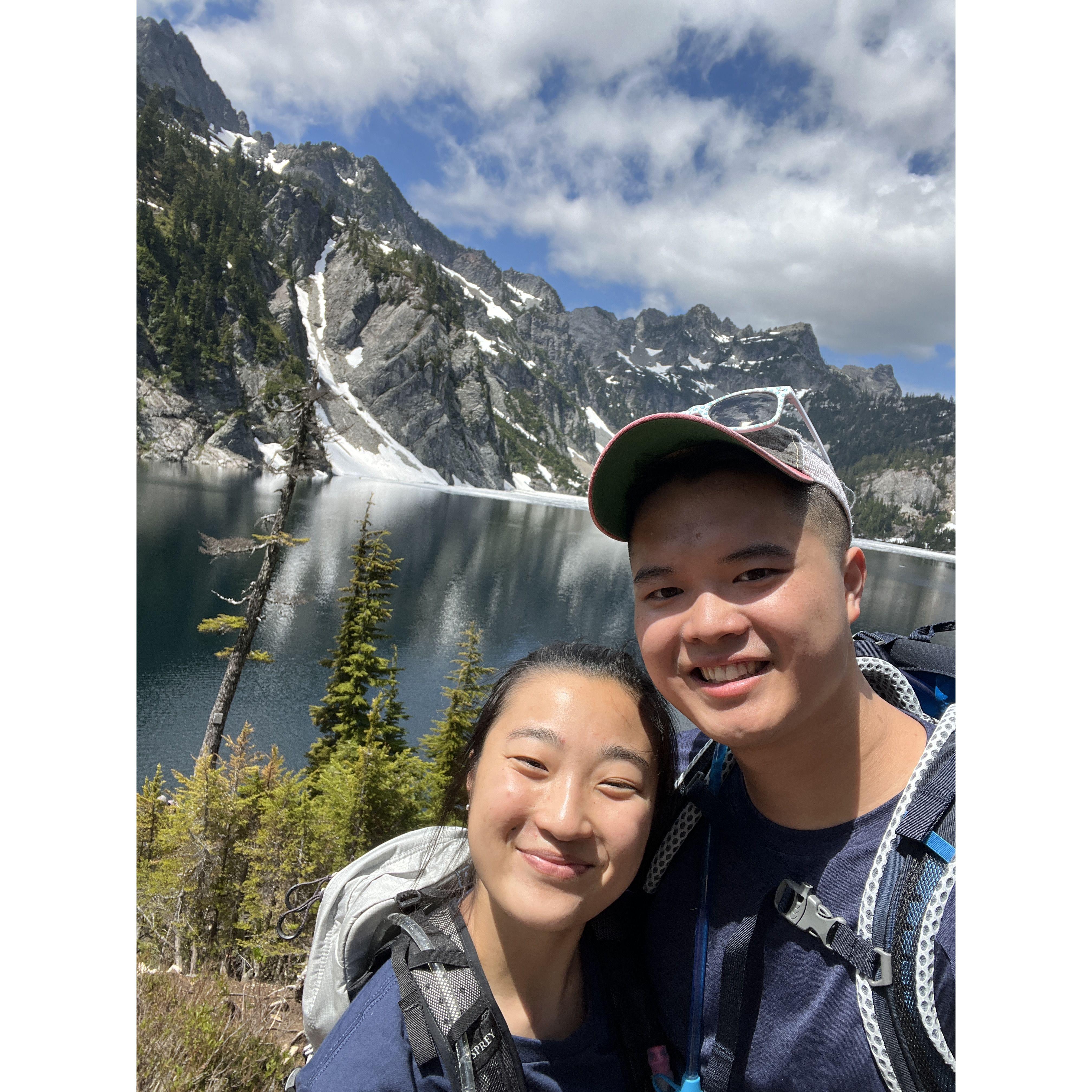 I think this is Snow Lake...