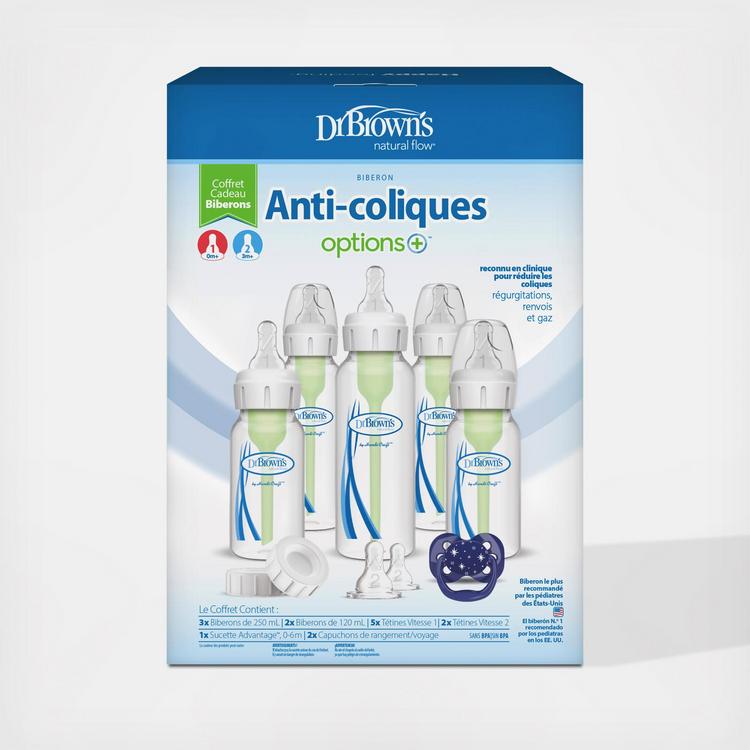 Dr. Browns, Options+ Anti-Colic Narrow Baby Bottle Gift Set | Zola