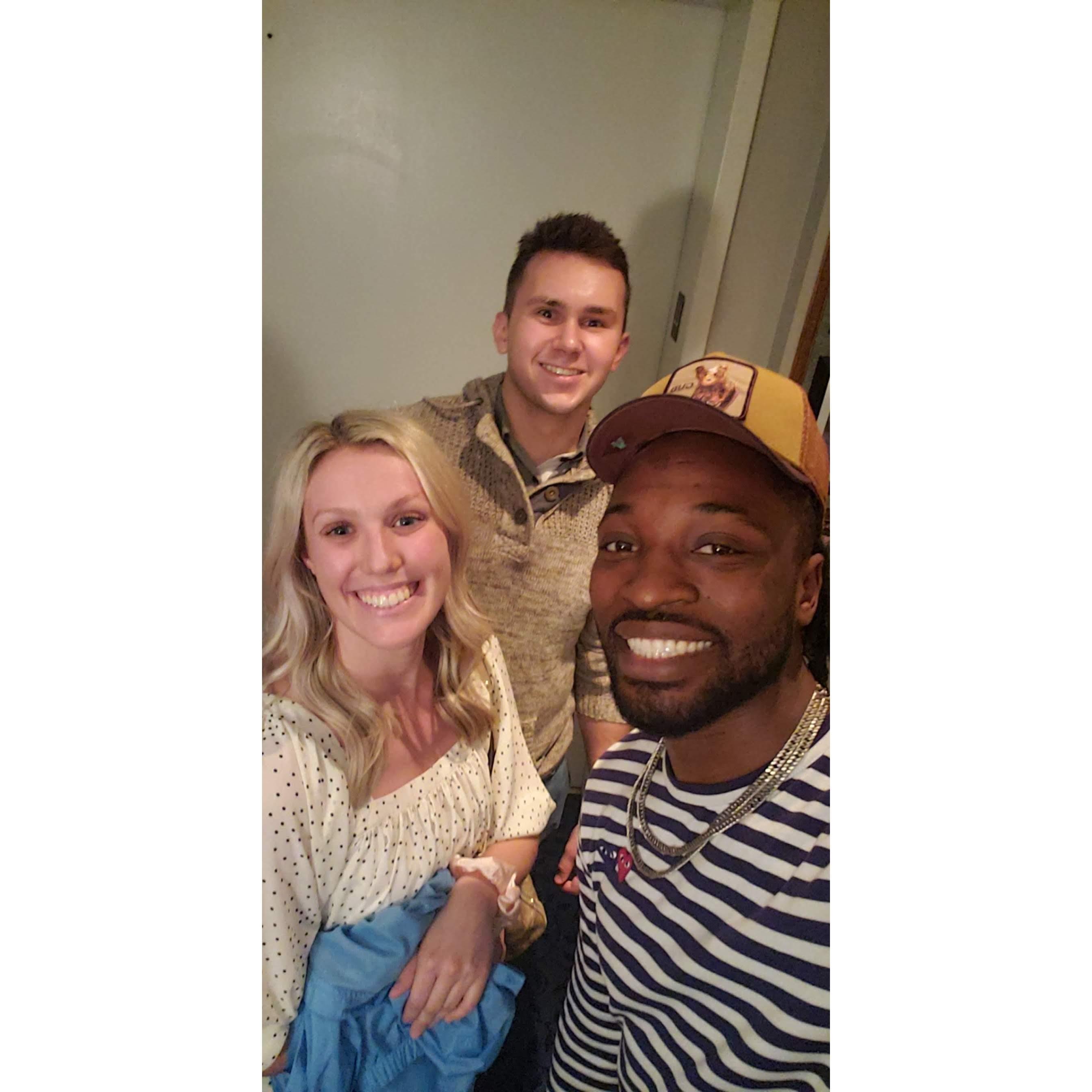 At Hilarities for Preacher Lawson