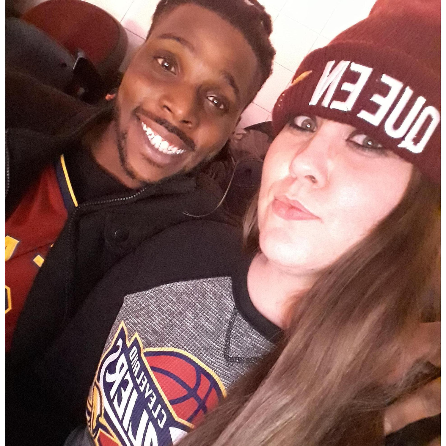 Our First Cavs Game together
