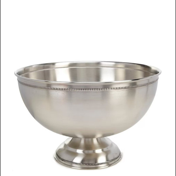 Southern Living Stainless Steel Beaded Party Ice Tub