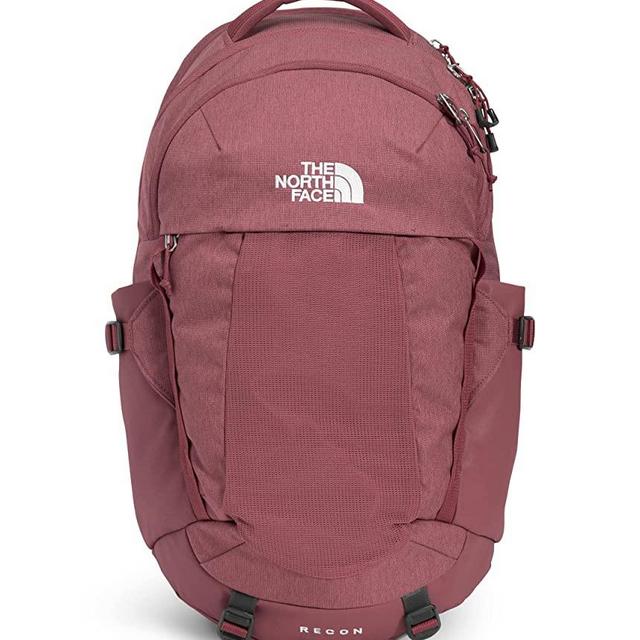 The North Face Women's Recon Backpack, Wild Ginger Light Heather/TNF White, One Size